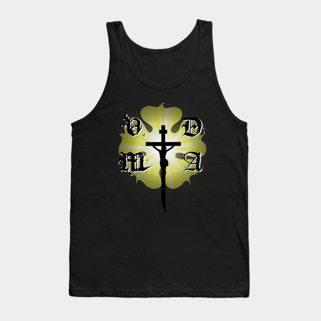 VDMA - Luther's Rose Crucifix Tank Top by BlackGrain